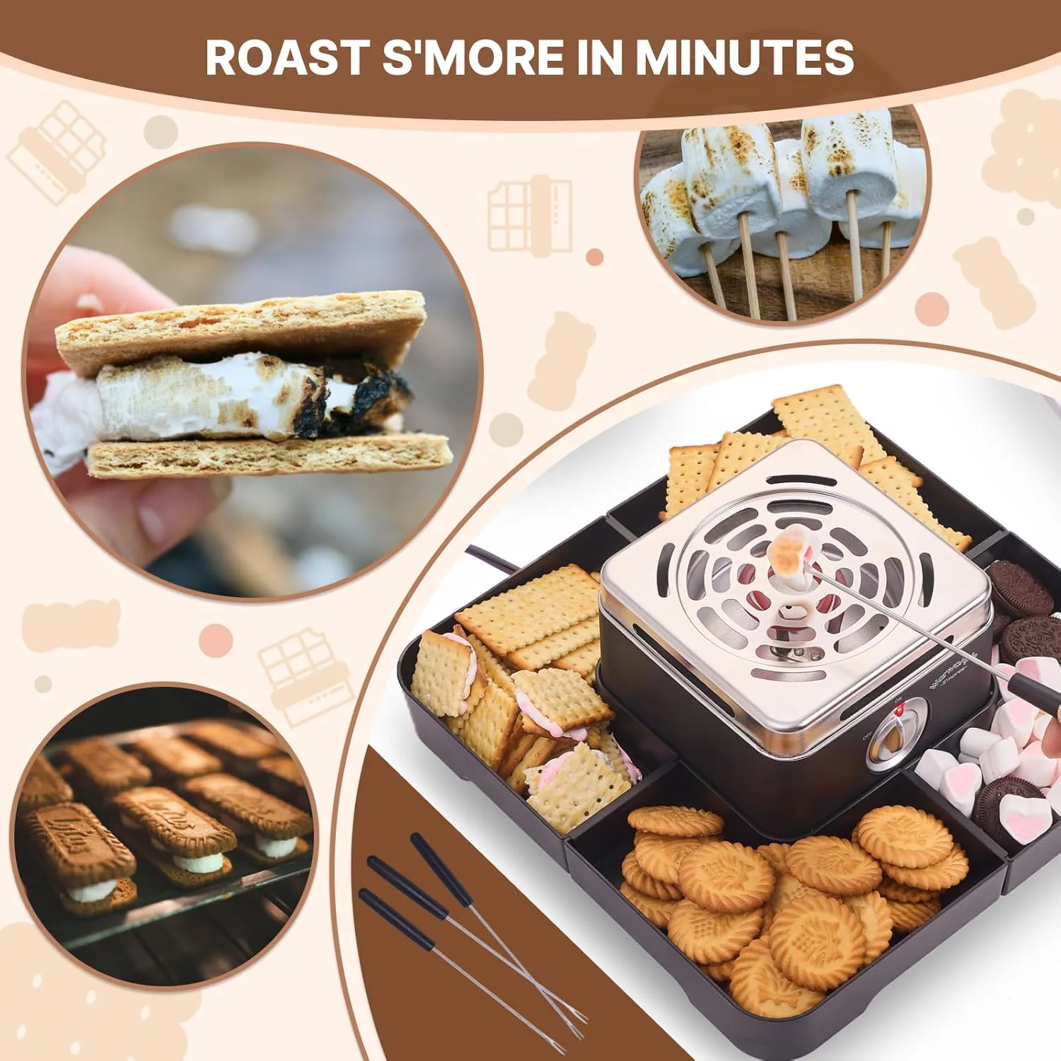 electric smores maker kit 5
