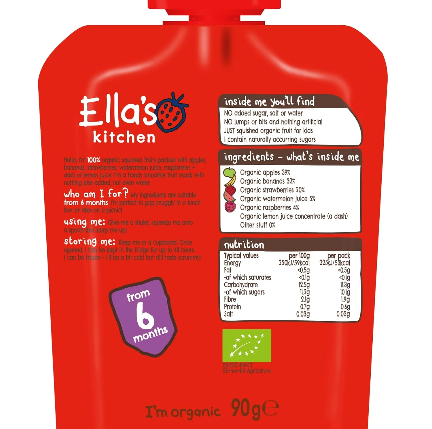 ella kitchen organic smoothie 2
