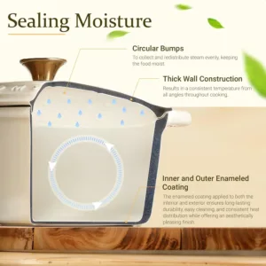 enamel cast iron casserole 3