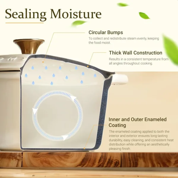 enamel cast iron casserole 3