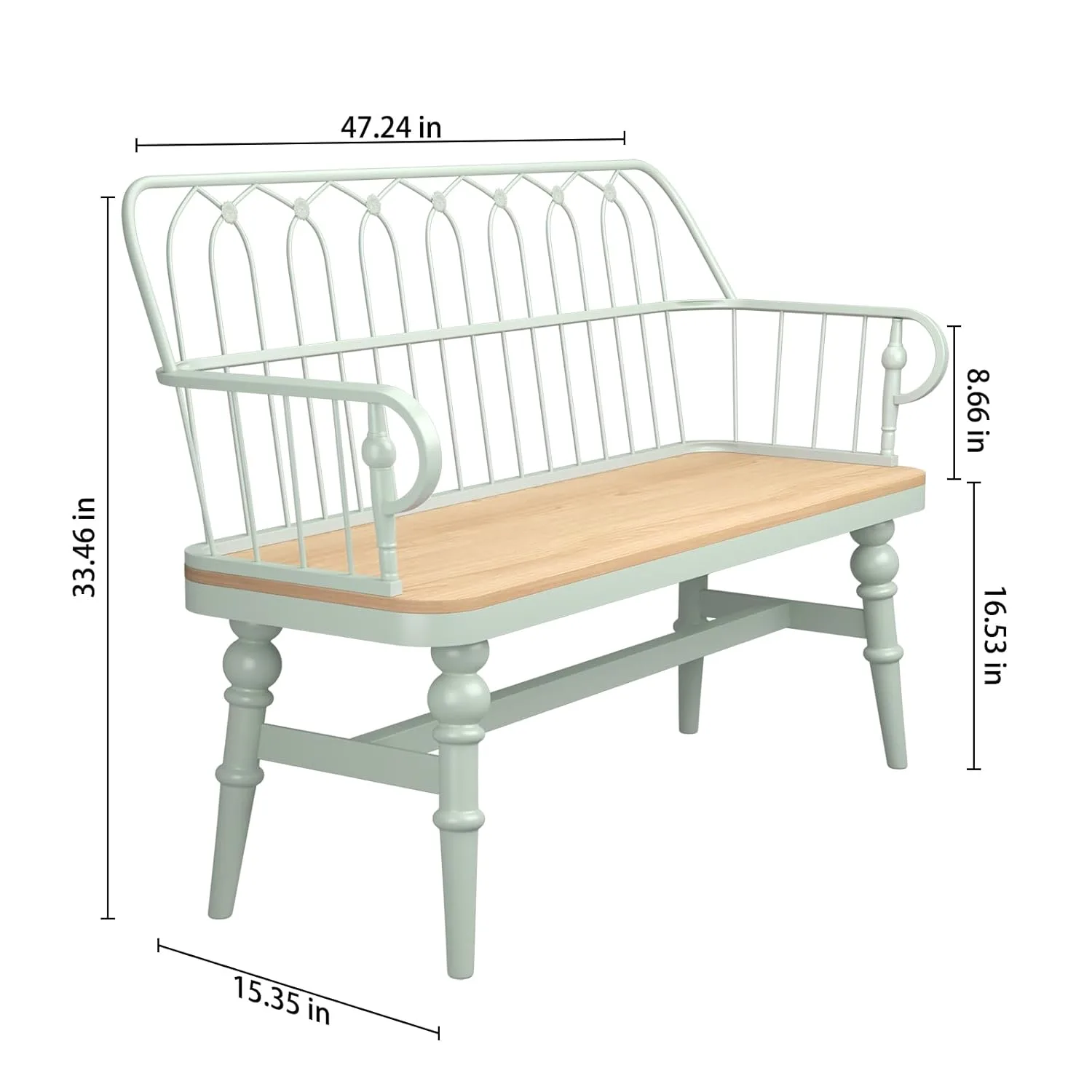 entryway bench farmhouse 2