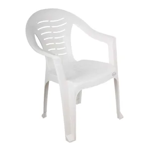 esqube white plastic armchair 3