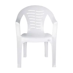 esqube white plastic armchair 4