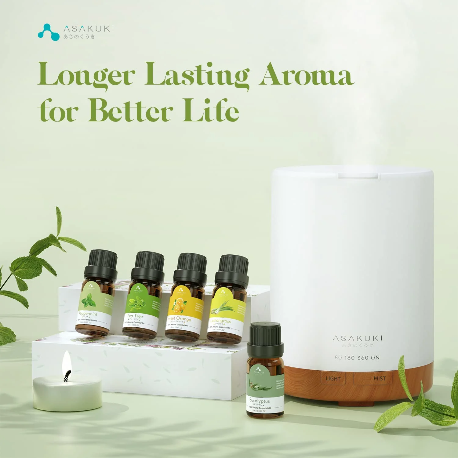 essential oils set 7
