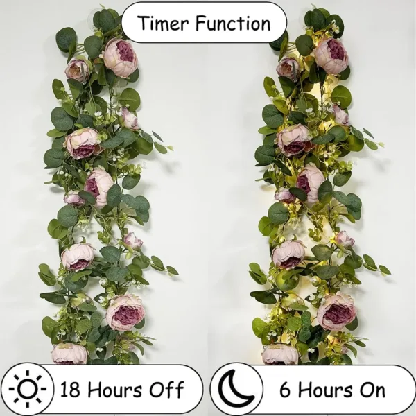 eucalyptus rose garland 4