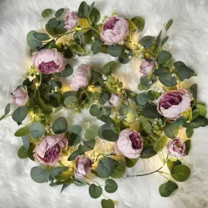 eucalyptus rose garland 7