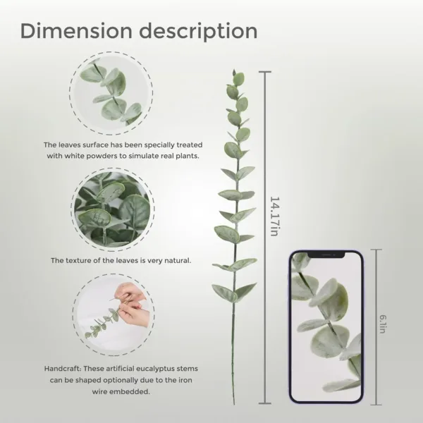 eucalyptus stems artificial 2