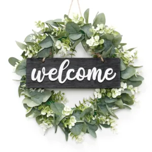 eucalyptus wreath welcome 1