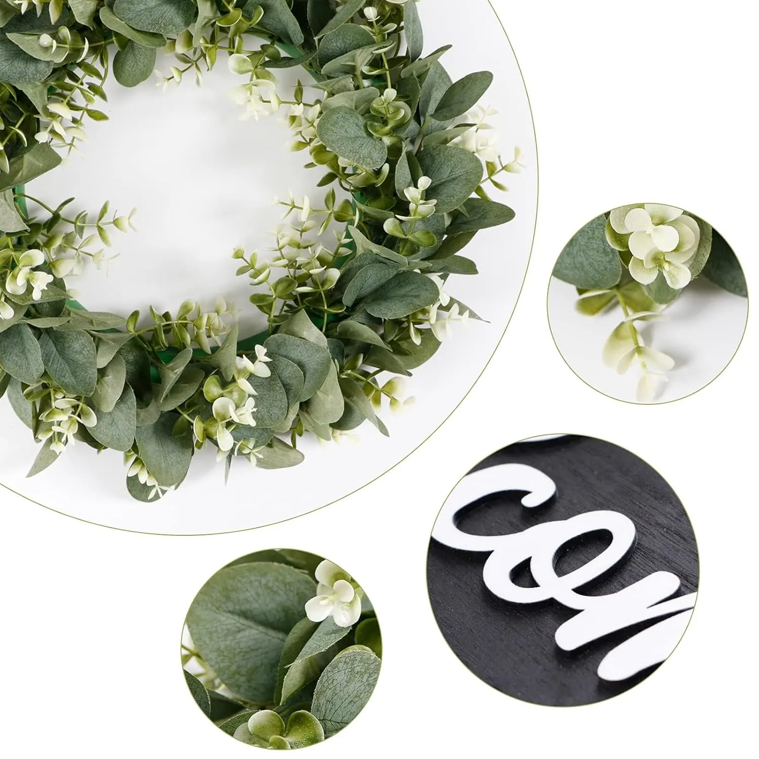 eucalyptus wreath welcome 7
