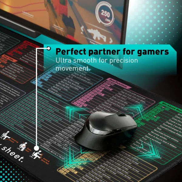 excel shortcut mouse pad 4