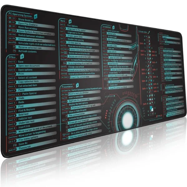 excel shortcut mouse pad 7