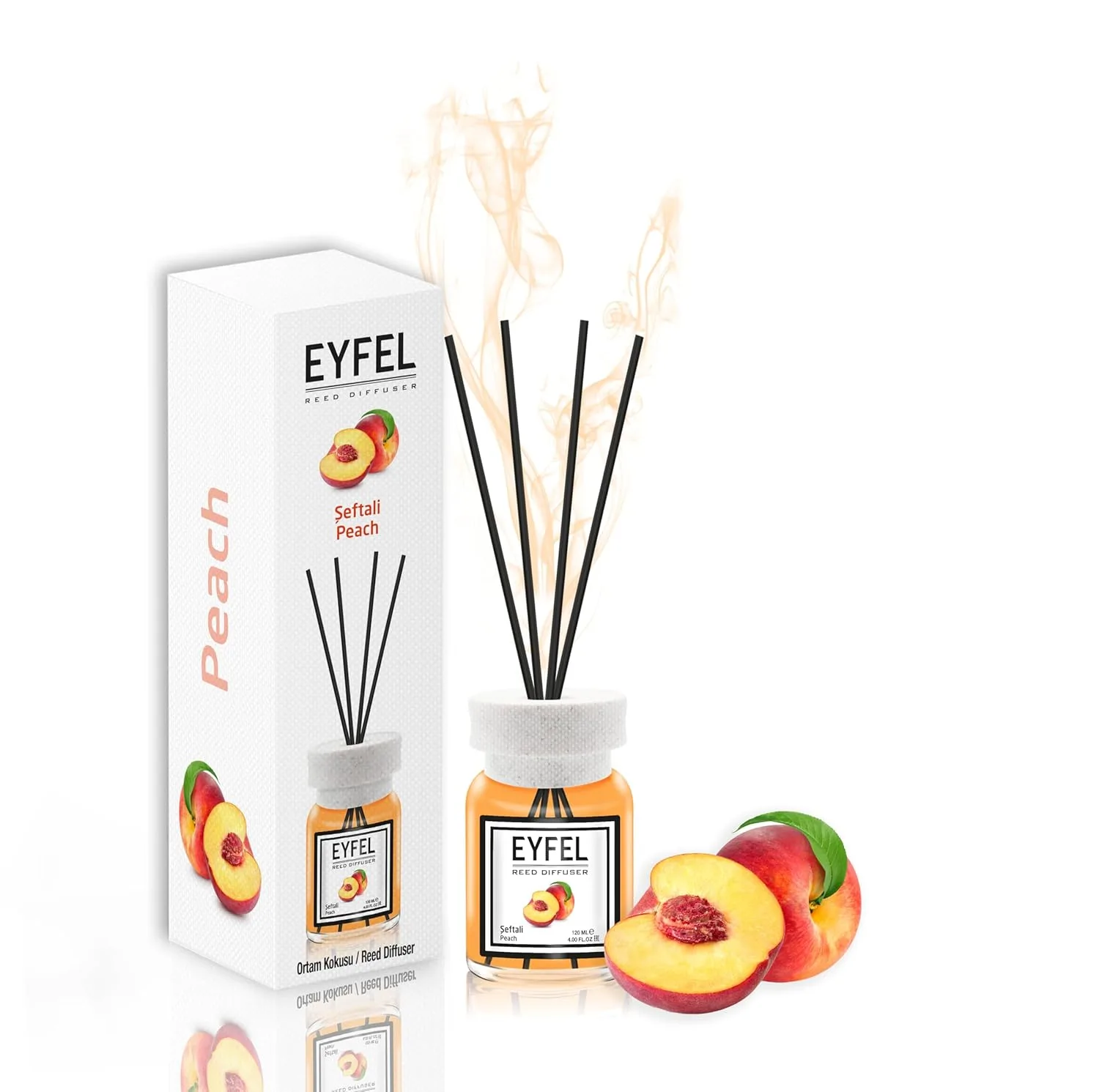 eyfel peach reed diffuser 1
