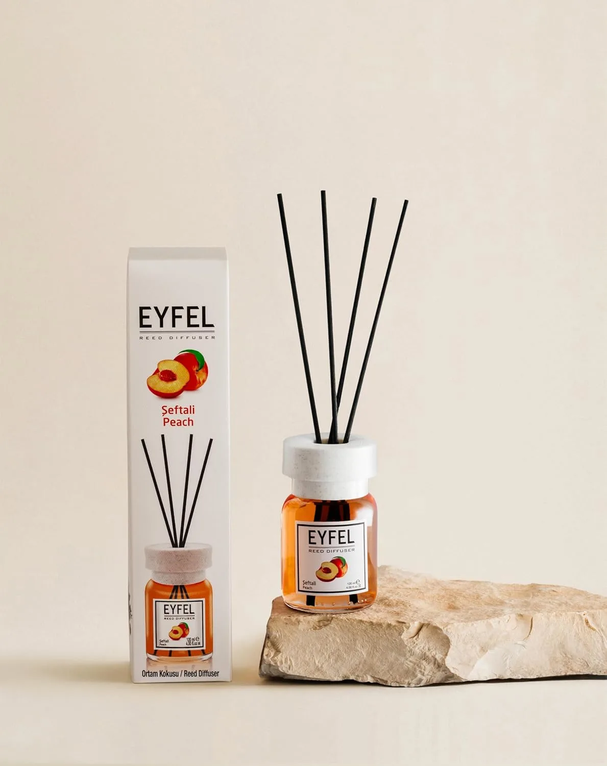 eyfel peach reed diffuser 2