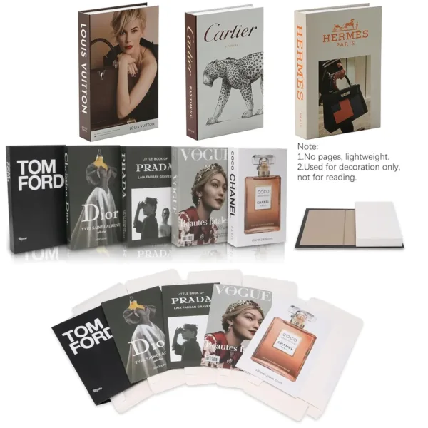 fake books decor 3