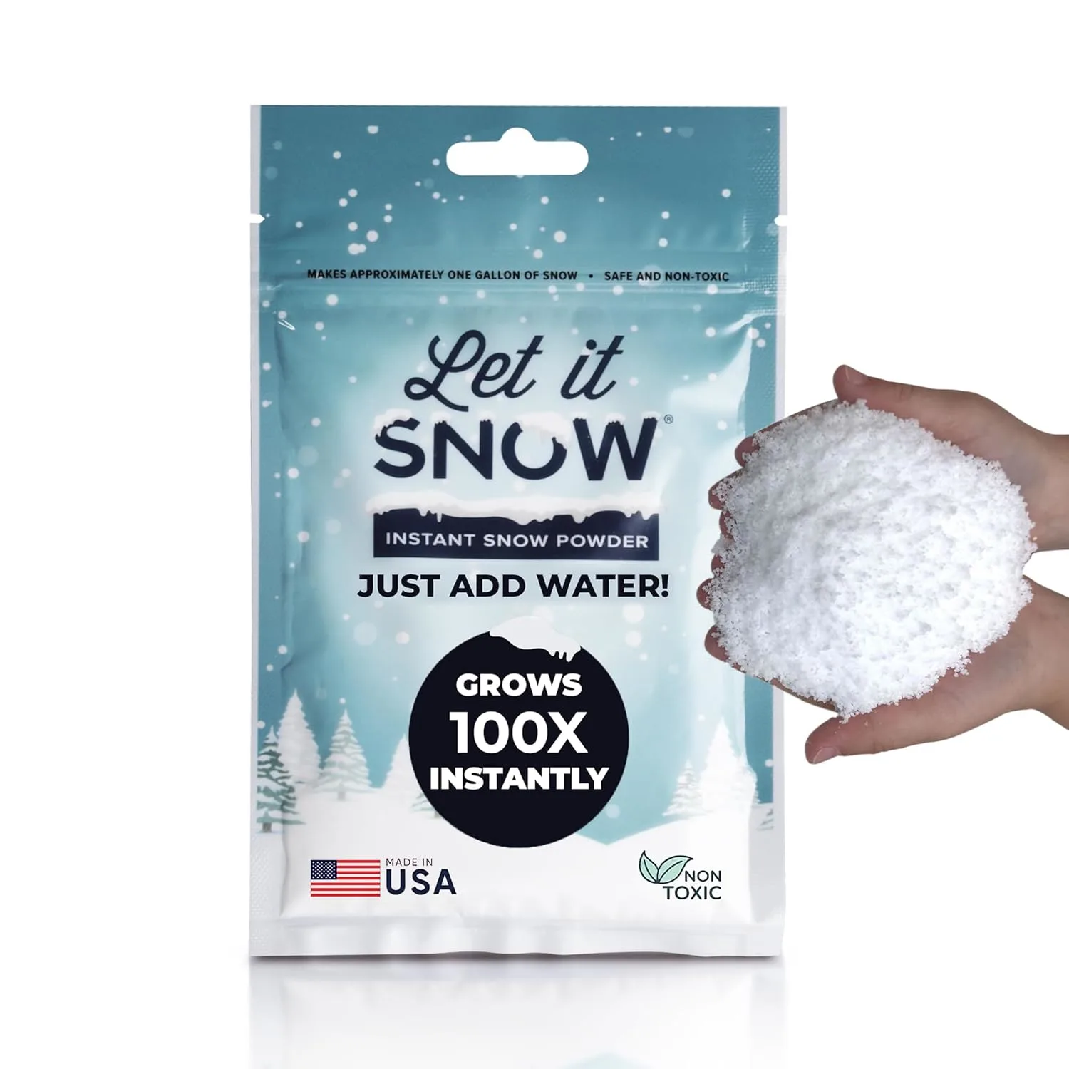 fake snow kids 1