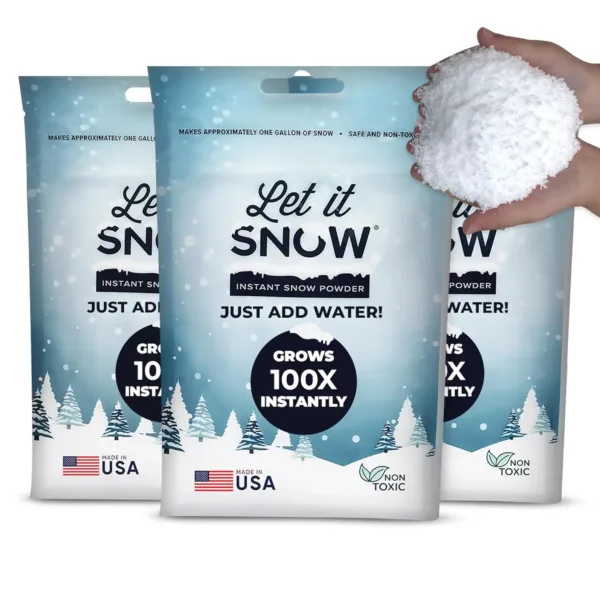 fake snow kids 5