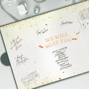 farewell guest book 5