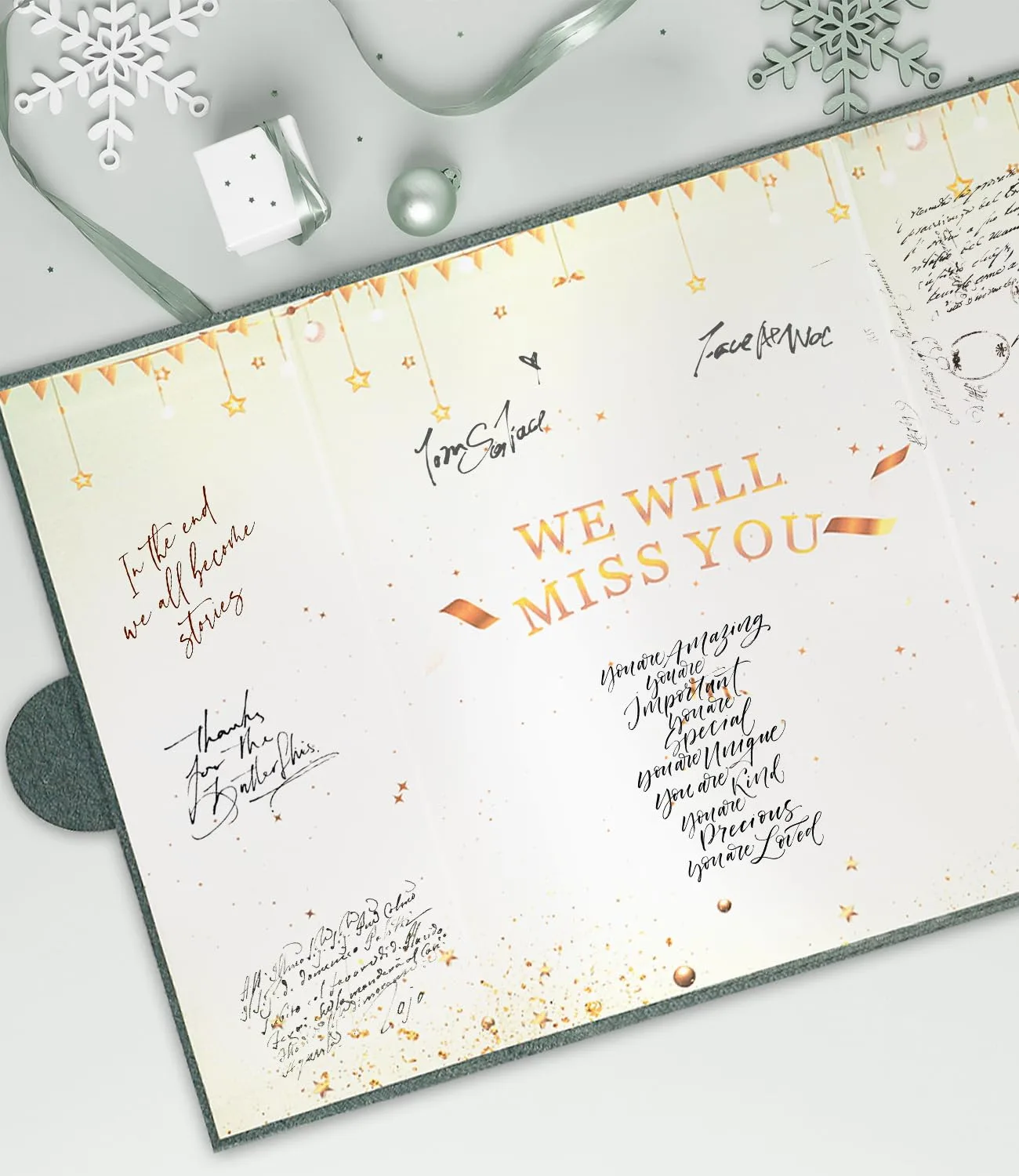 farewell guest book 5