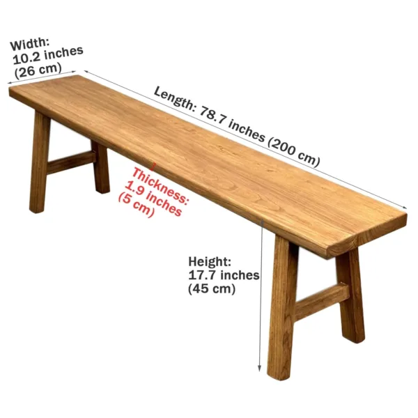 farmhouse bench entryway bench 3