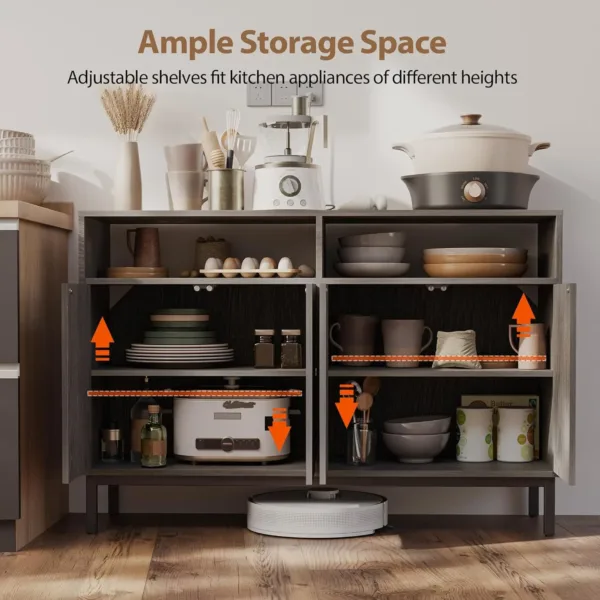 farmhouse buffet sideboard cabinet 7