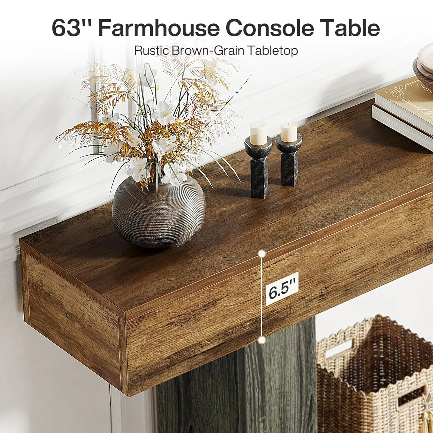 farmhouse console table 5