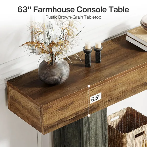 farmhouse console table 5