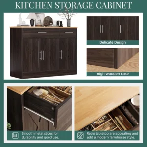 farmhouse sideboard buffet 4