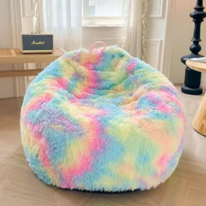 faux fur bean bag 1