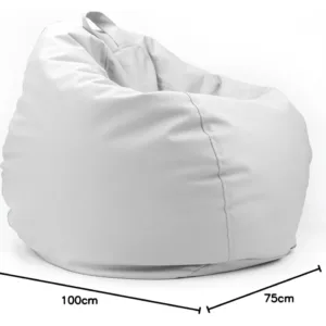 faux leather bean bag 2