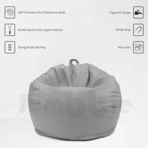 faux leather bean bag 6