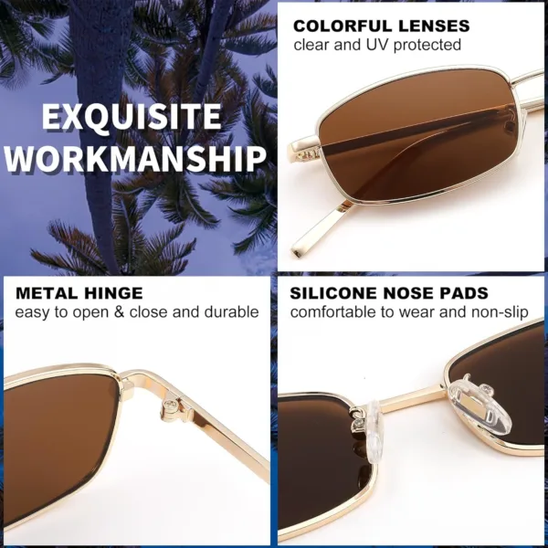 feisedy rectangle sunglasses 4