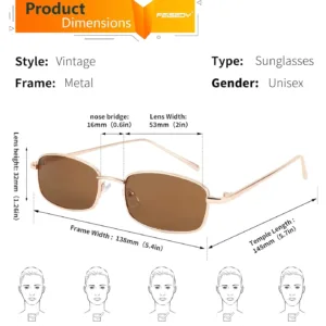 feisedy rectangle sunglasses 5
