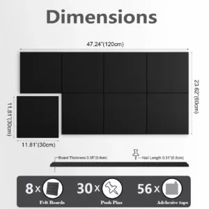 felt bulletin board tiles 2