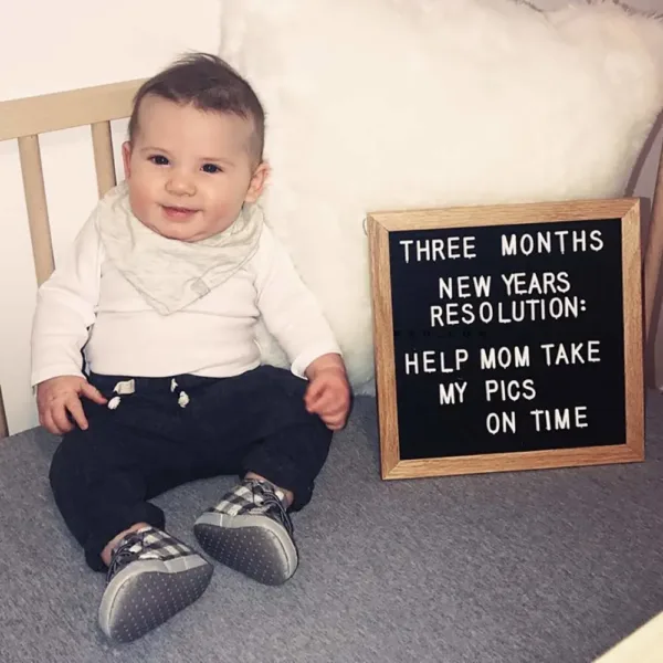 felt letter board rustic 5