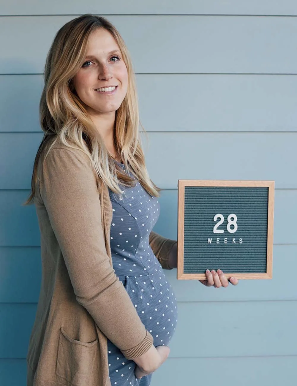 felt letter board rustic 7