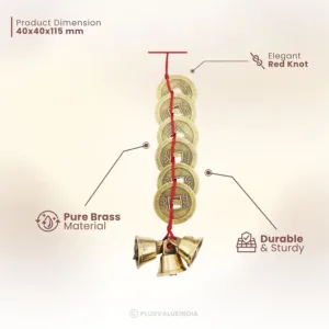 feng shui bells coins 3
