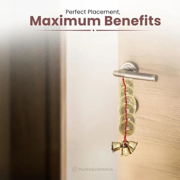 feng shui bells coins 6