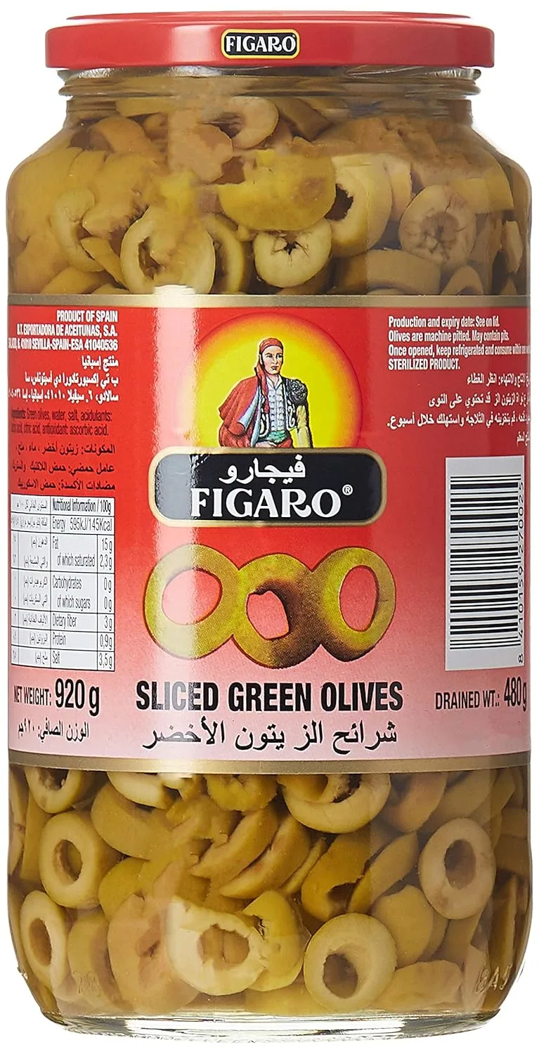 figaro sliced green olives 1
