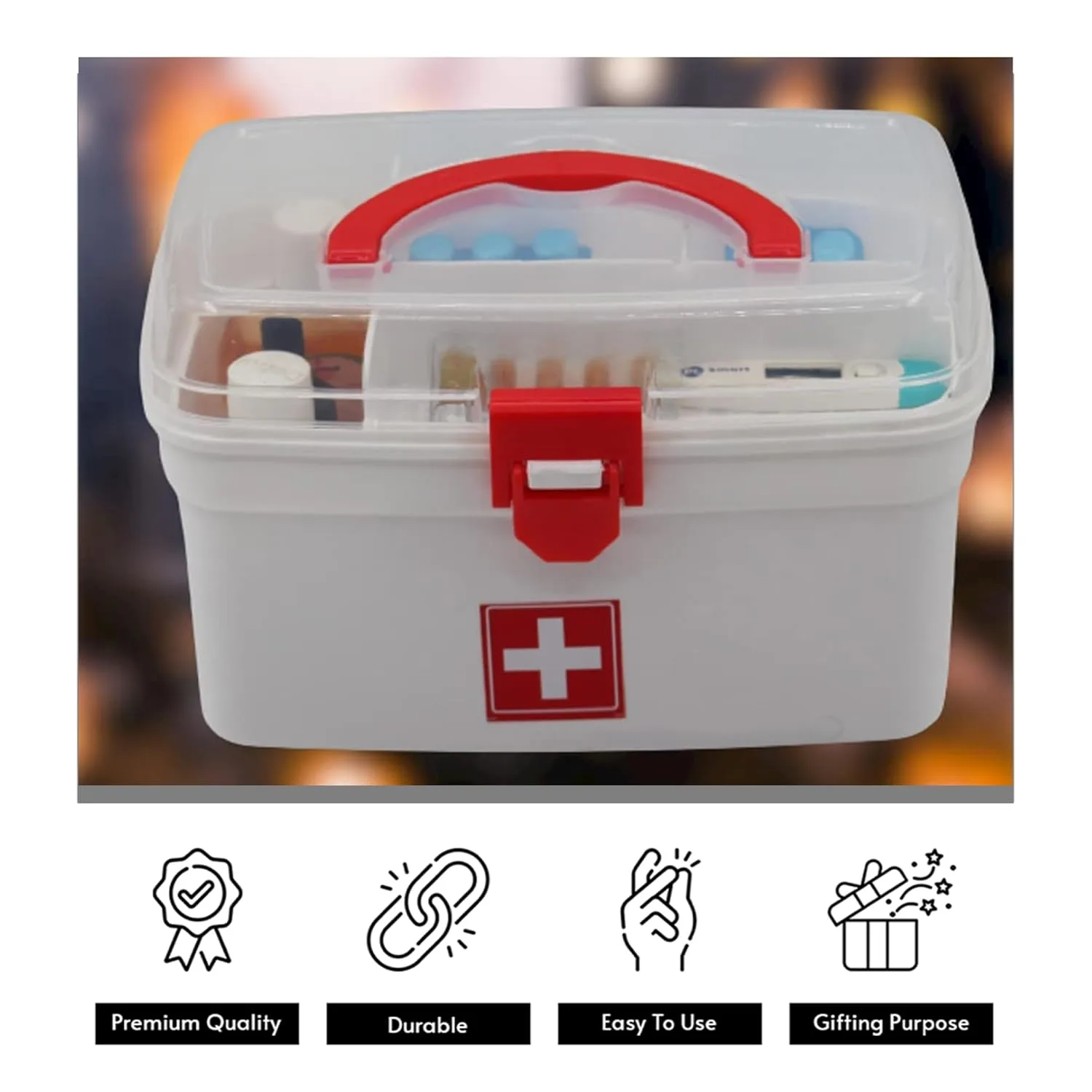 first aid kit box 6