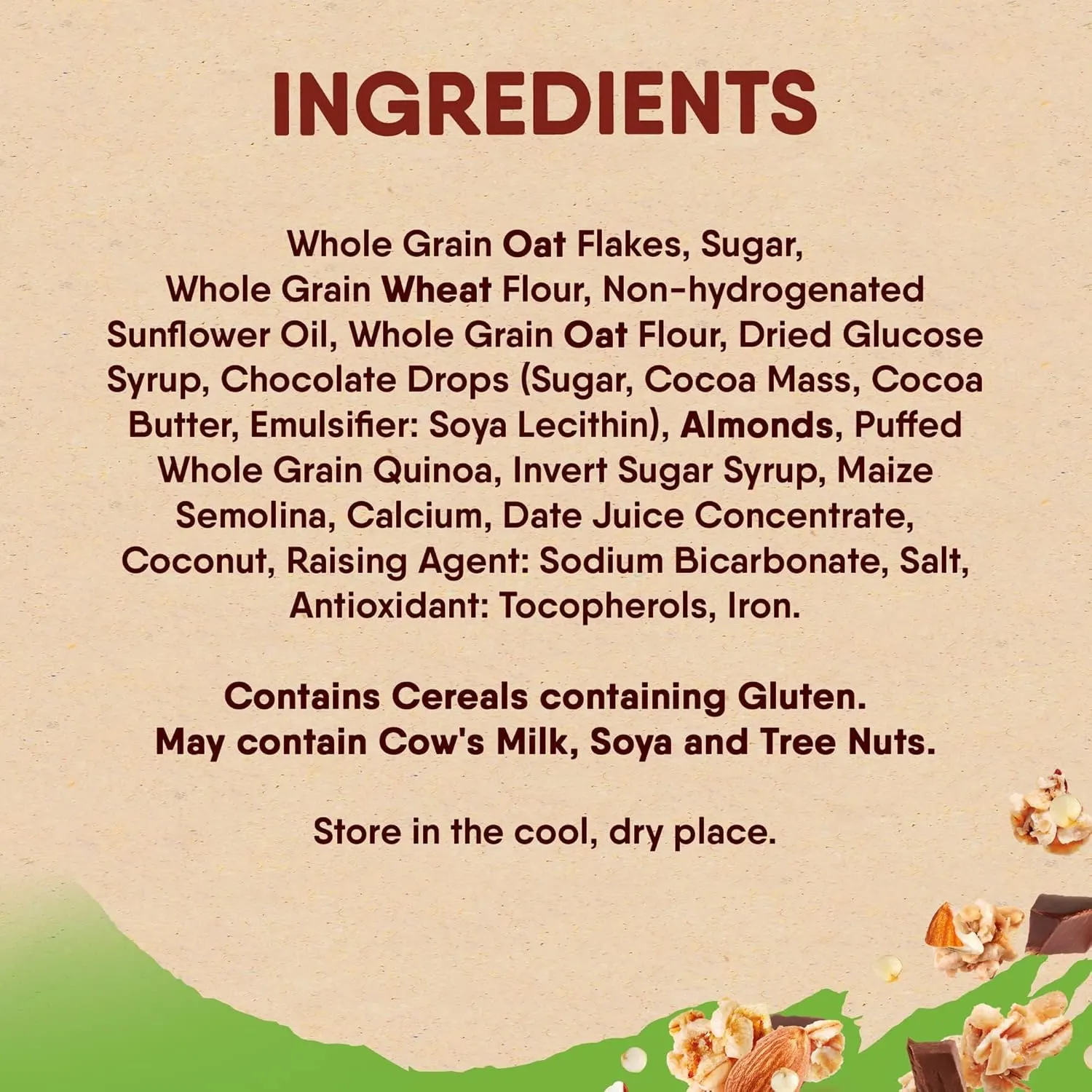 fitness granola quinoa almonds 3