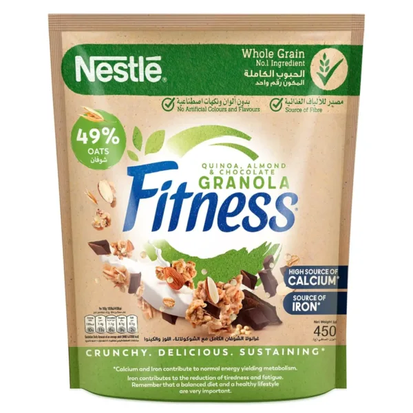 fitness granola quinoa almonds 7