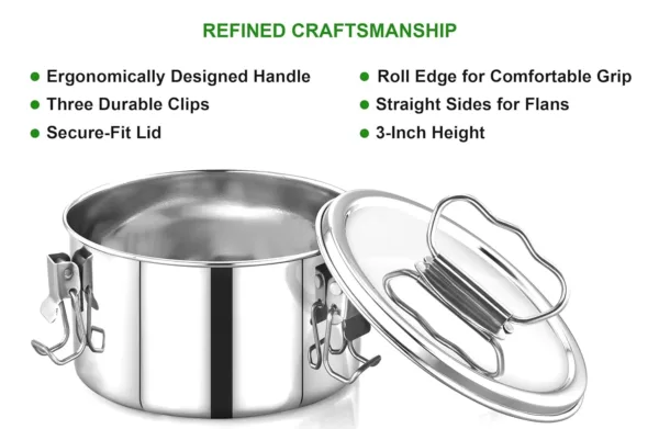 flan mold stainless steel 3