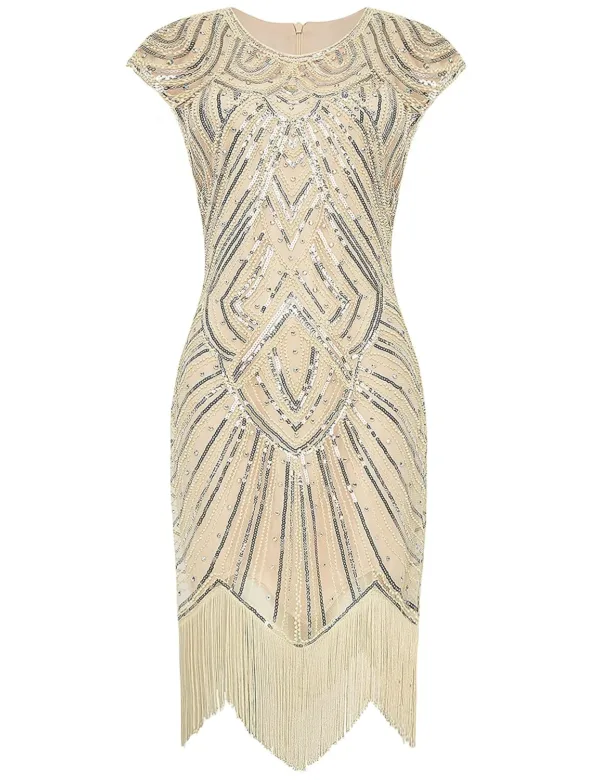 flapper dress beaded gatsby 5