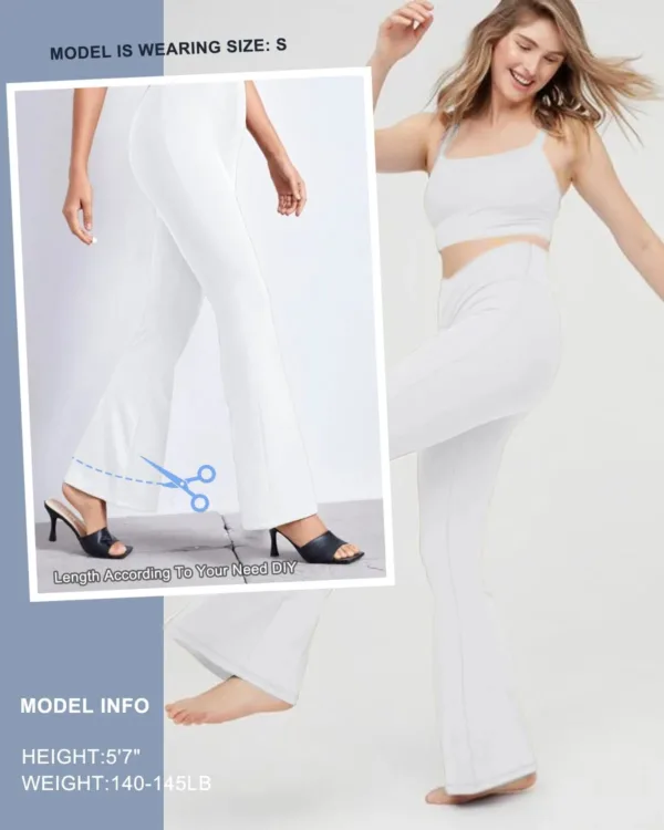 flare leggings high waisted 4