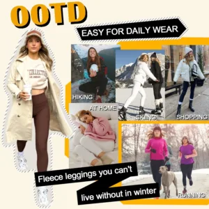 fleece lined leggings women 4