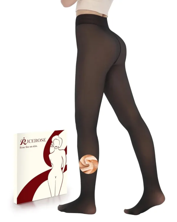 fleece lined tights 1