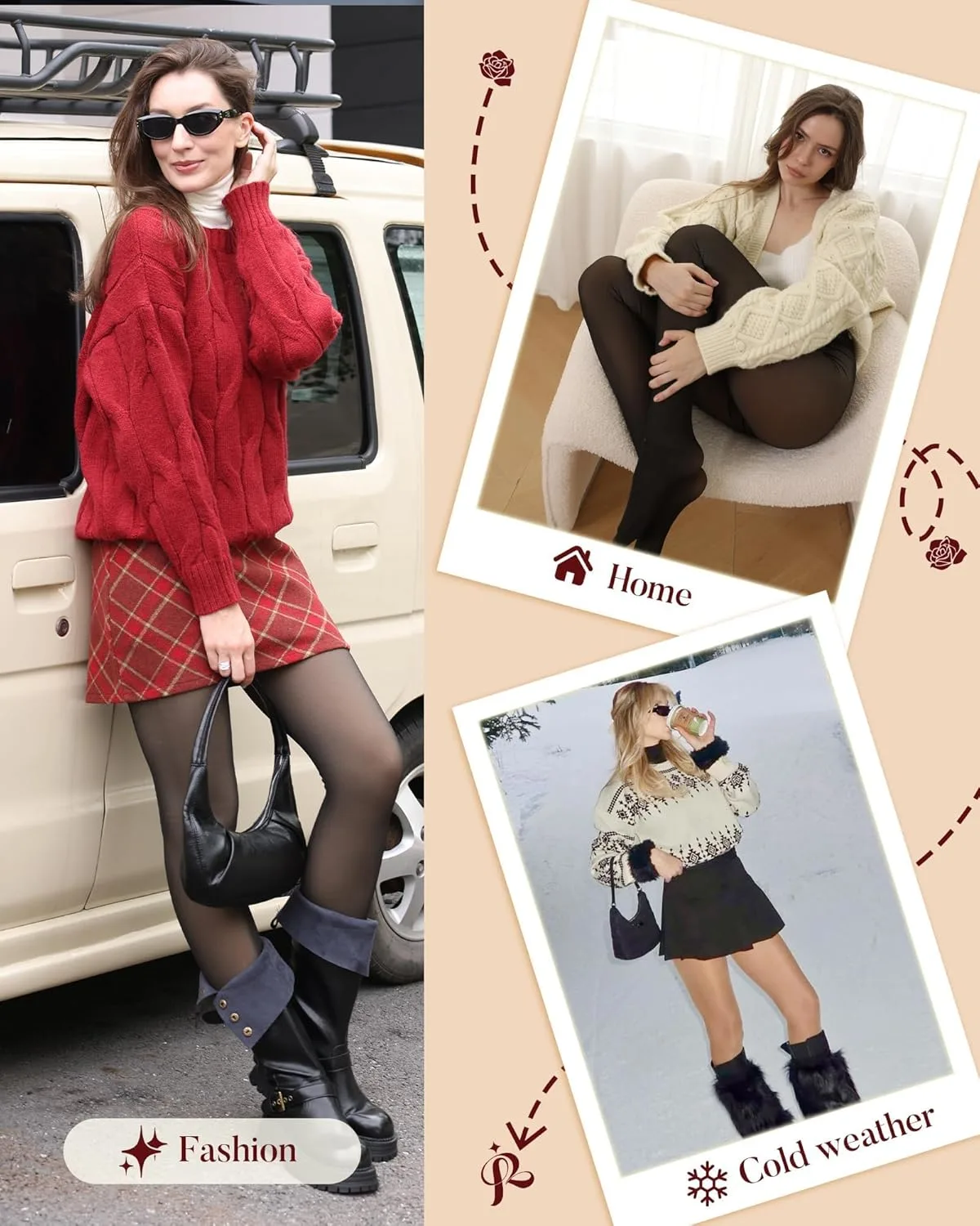 fleece lined tights 5