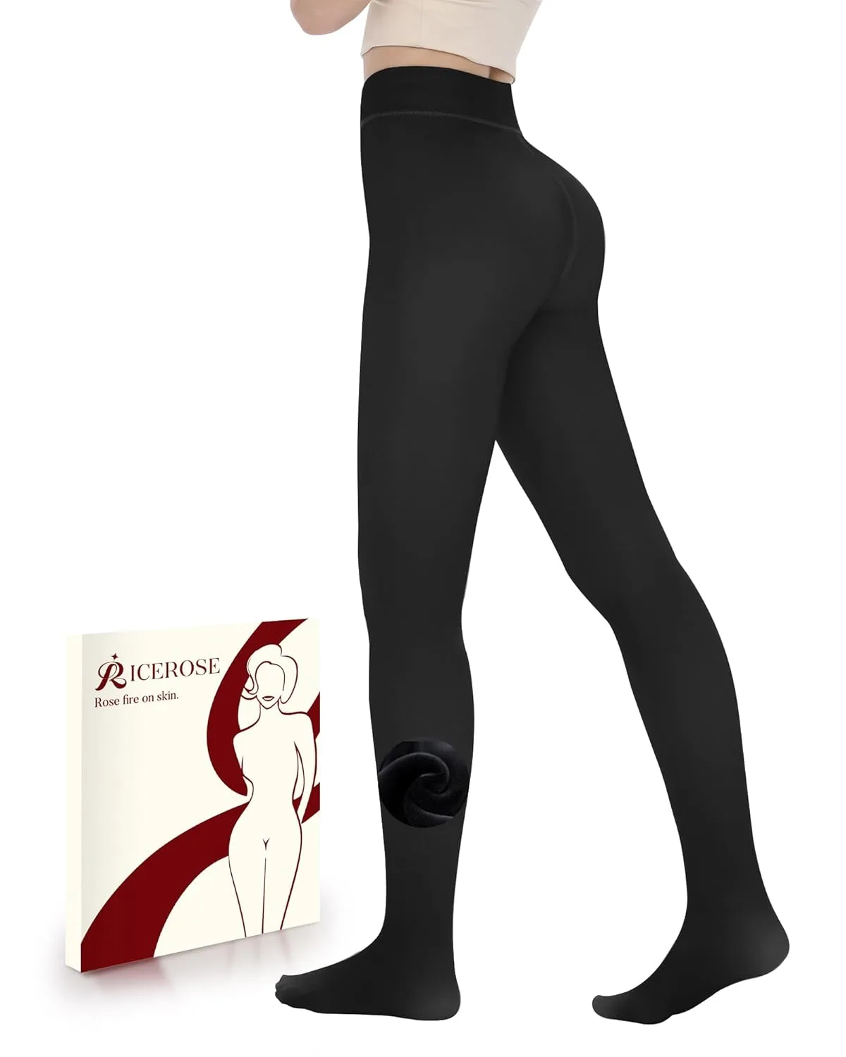 fleece lined tights 6