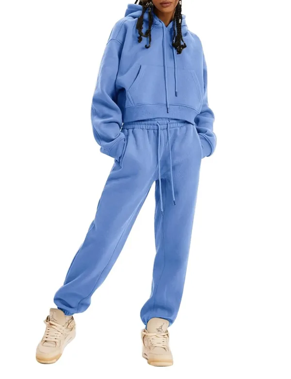 fleece sweatsuit set 2