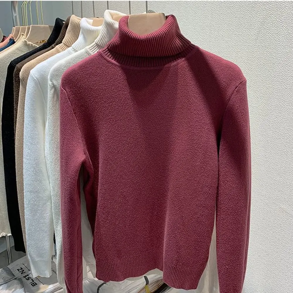 fleece turtleneck sweater 3